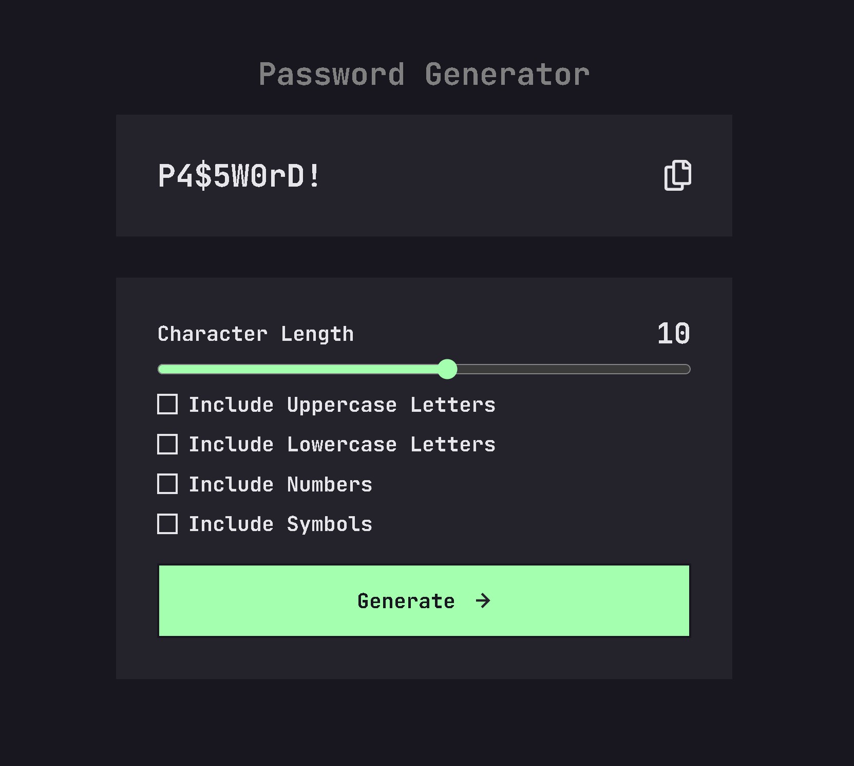 password-generator